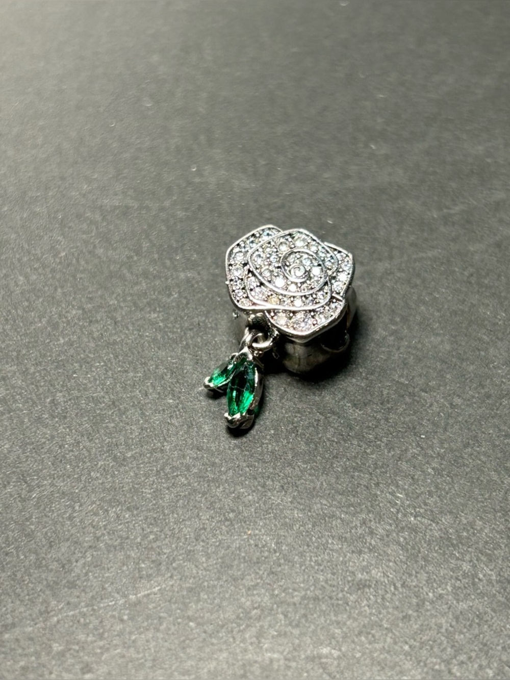 Pandora Sparking Rose in Bloom Charm